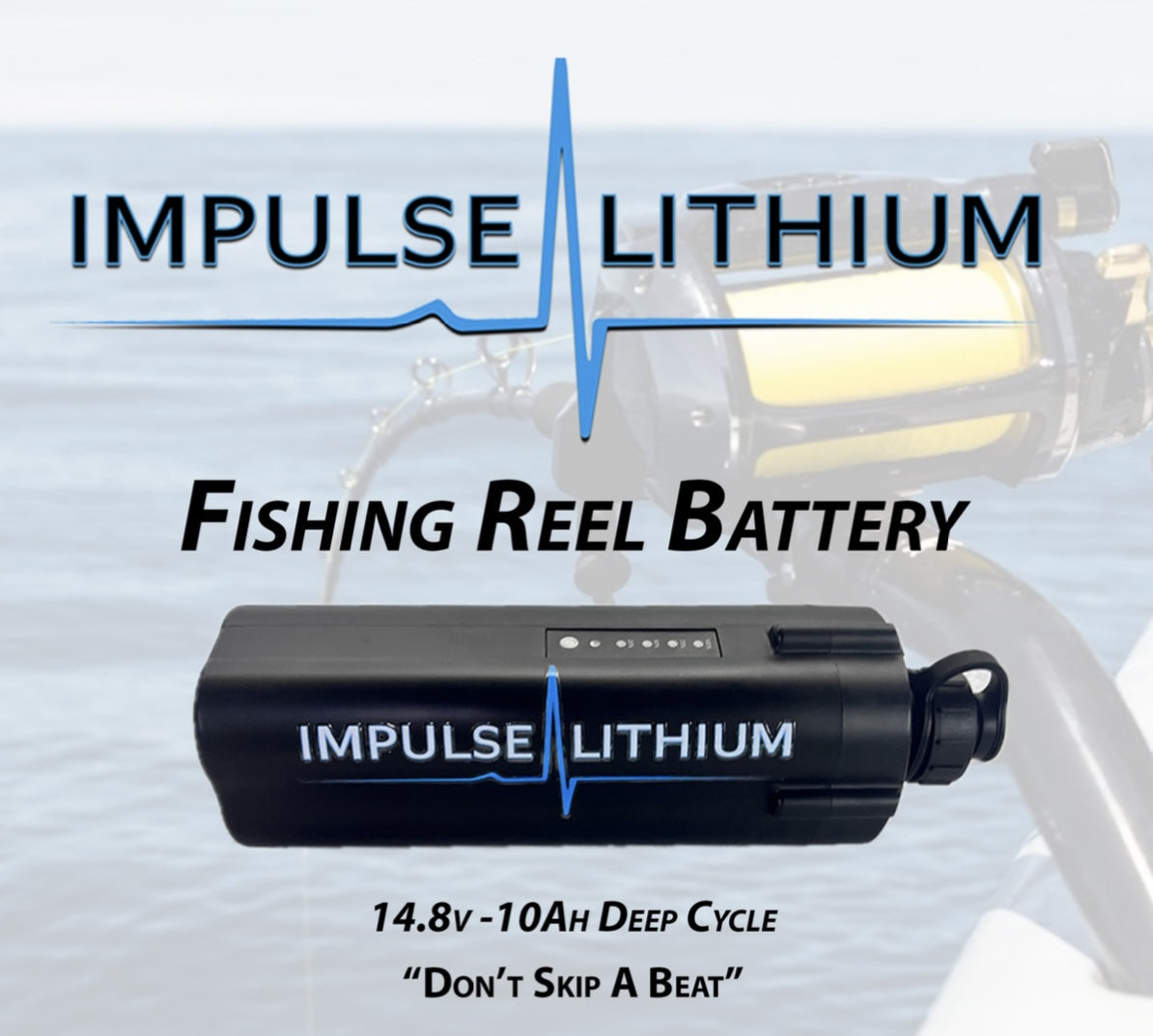 Impulse Lithium 14.8v 10Ah Electric Fishing 