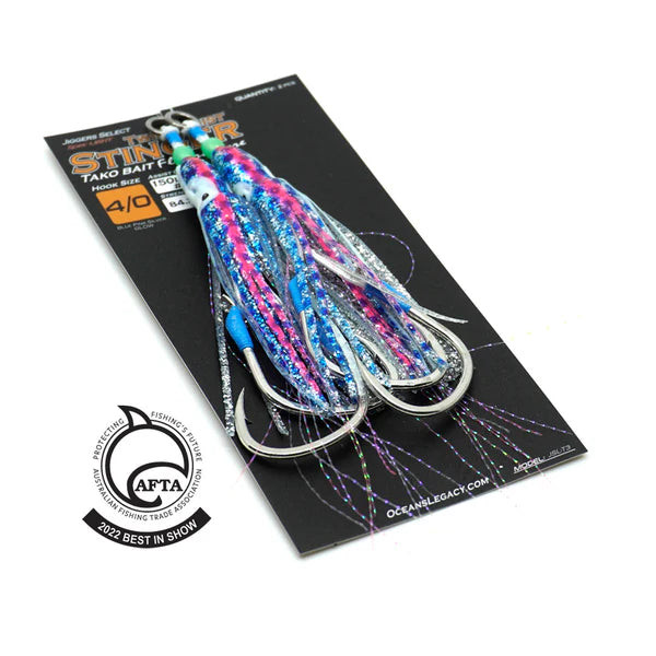 Ocean's Legacy Tako Bait- Stinger Twin Assis