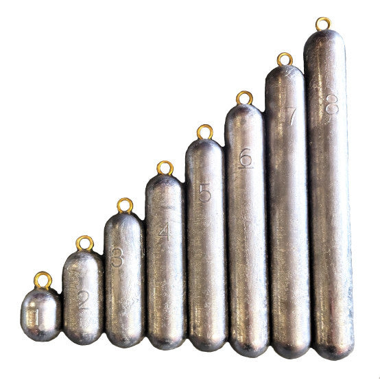 Lead Deep Drop Weights