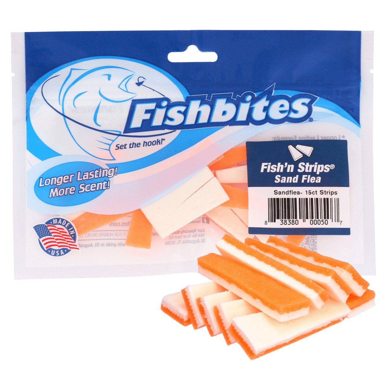 FISHBITES FISH’N STRIPS® SAND FLEA