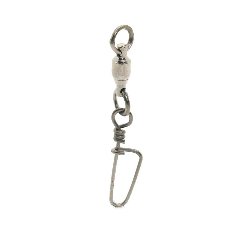Mustad BLACK Ball Bearing Swivel w/ Welded R