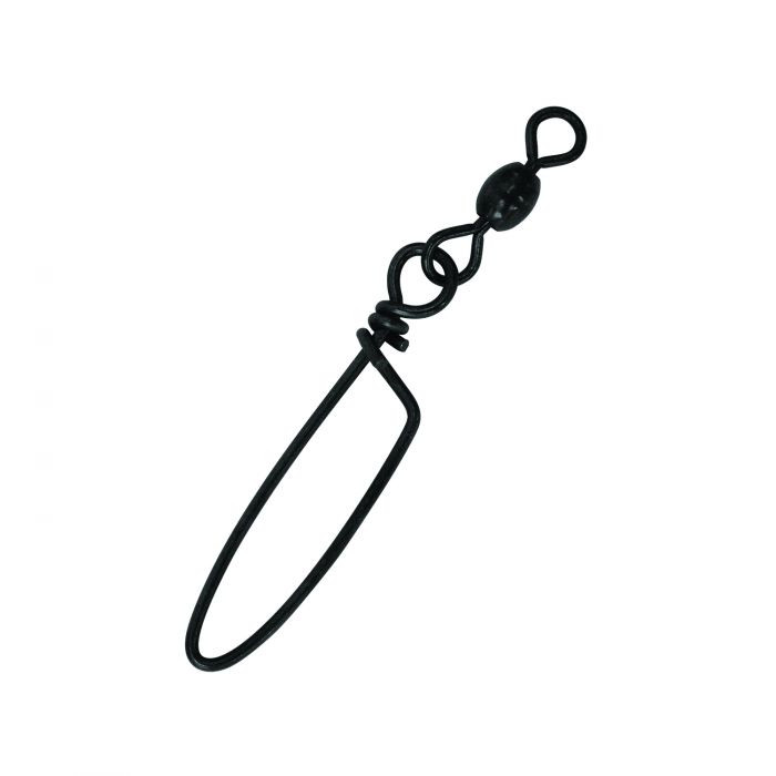 EAGLE CLAW BLACK CRANE SWIVEL W/ COASTLOCK S